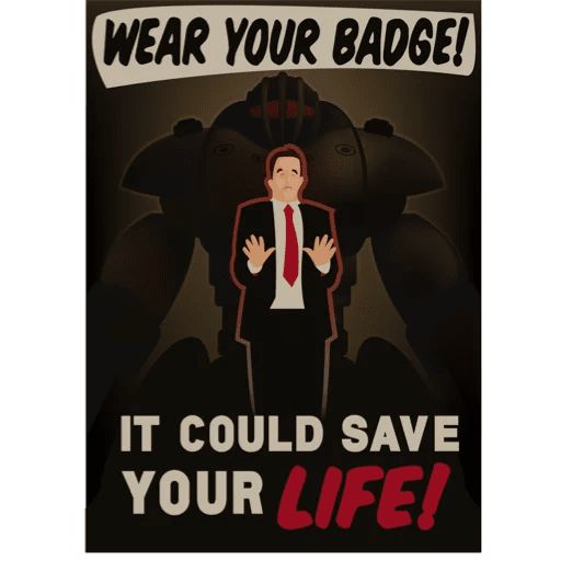 Sticker “Fallout posters pack-11”