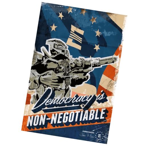 Sticker “Fallout posters pack-6”