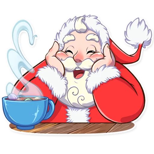 Sticker “Santa-12”
