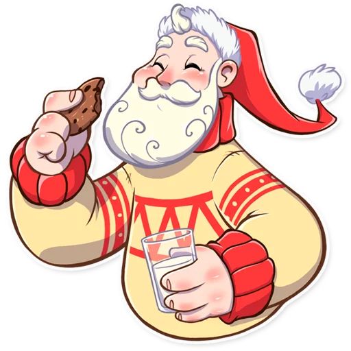 Sticker “Santa-8”