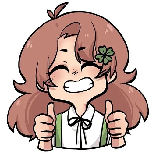 Sticker “Lucky Girl-6”