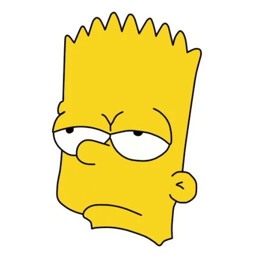 Sticker “Bart Simpson-1”