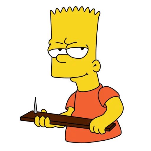 Sticker “Bart Simpson-10”