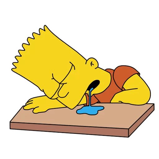 Sticker “Bart Simpson-11”