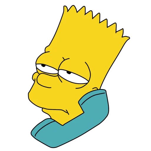 Sticker “Bart Simpson-2”
