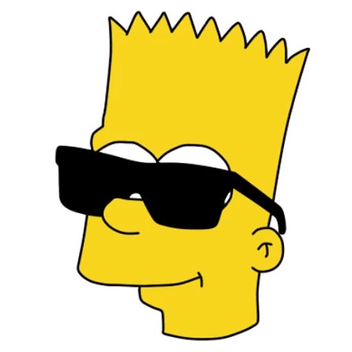 Sticker “Bart Simpson-3”