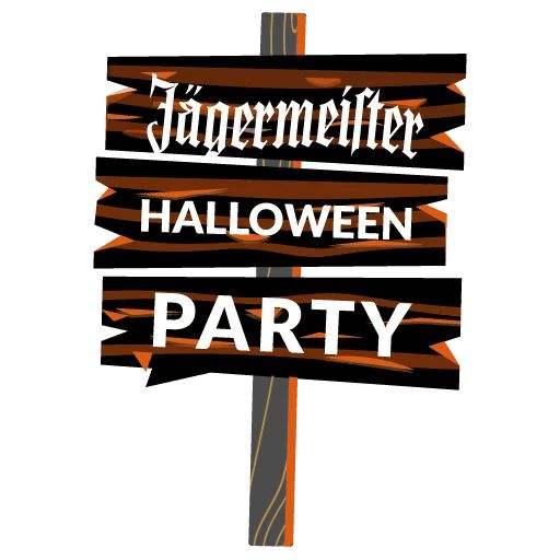 Sticker “Jäger Halloween-3”