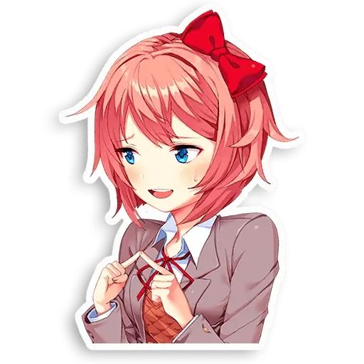 Sticker “Doki-Doki Literature Club-2”