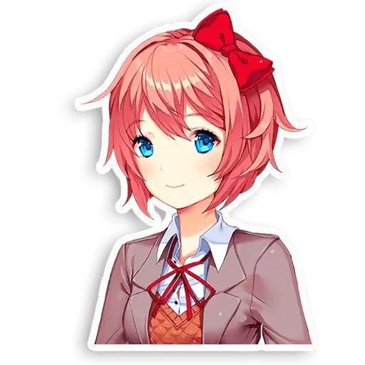 Sticker “Doki-Doki Literature Club-5”