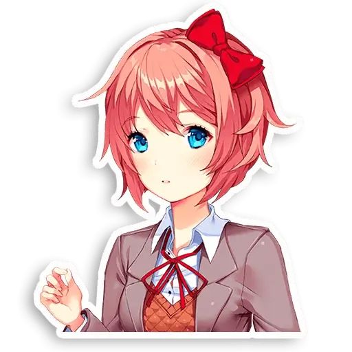 Sticker “Doki-Doki Literature Club-6”