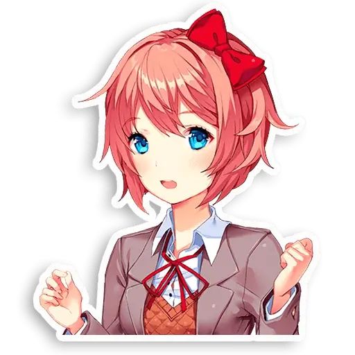 Sticker “Doki-Doki Literature Club-8”