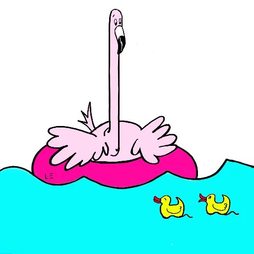 Sticker “Flamingo-5”