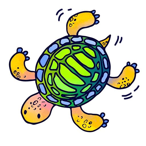 Sticker “Turtlestory-4”