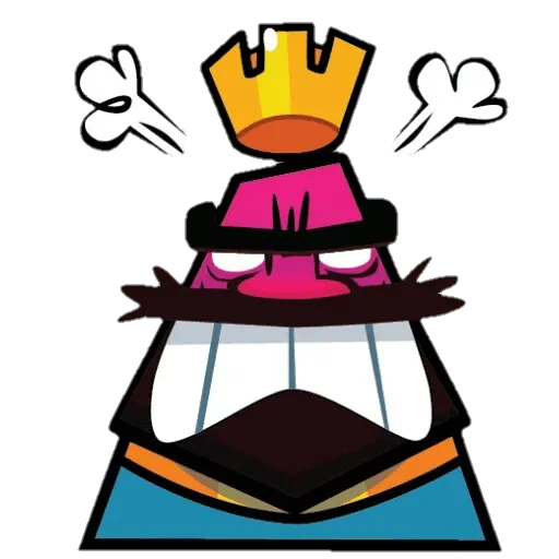 Steam Workshop::Clash Royale King Stickers