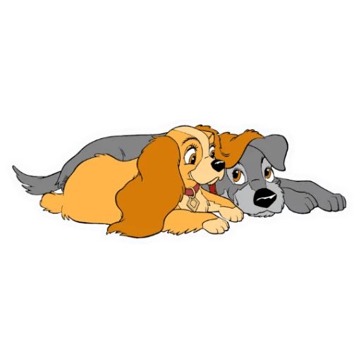 Sticker “Lady and the Tramp-6”