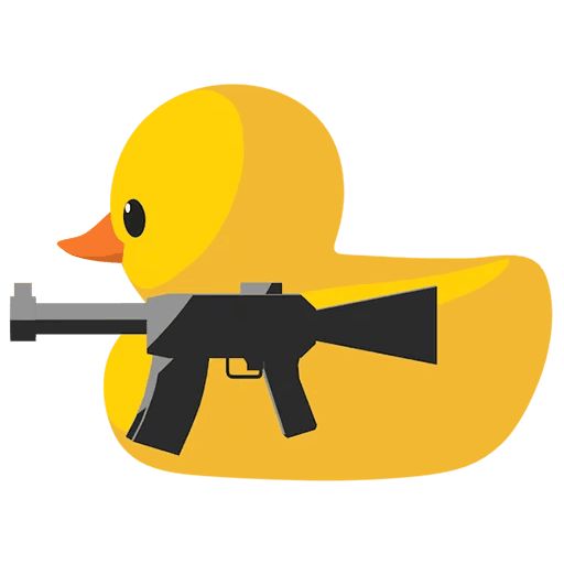 Sticker “Rubber duck-12”