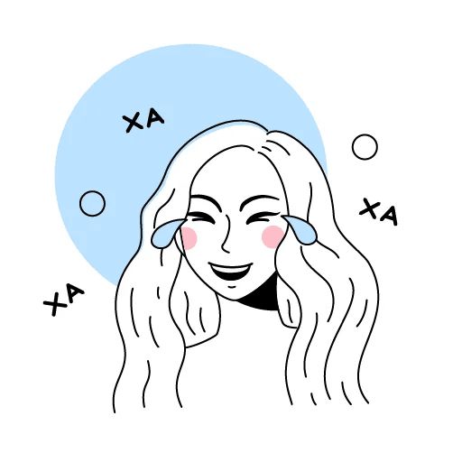 Sticker “Outline Girl-3”