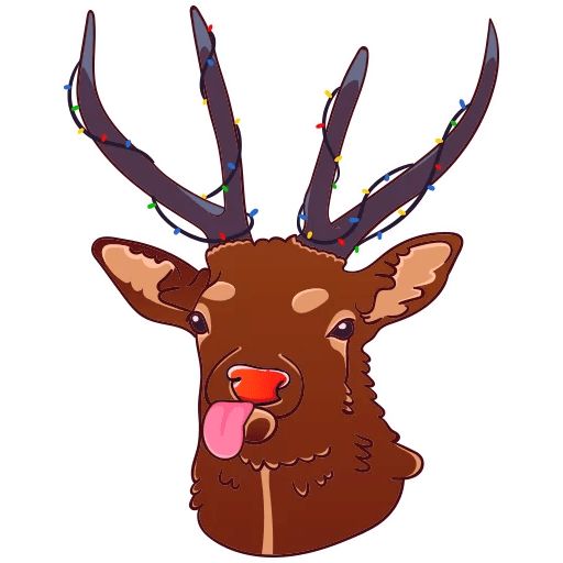 Sticker “Mem deers-12”