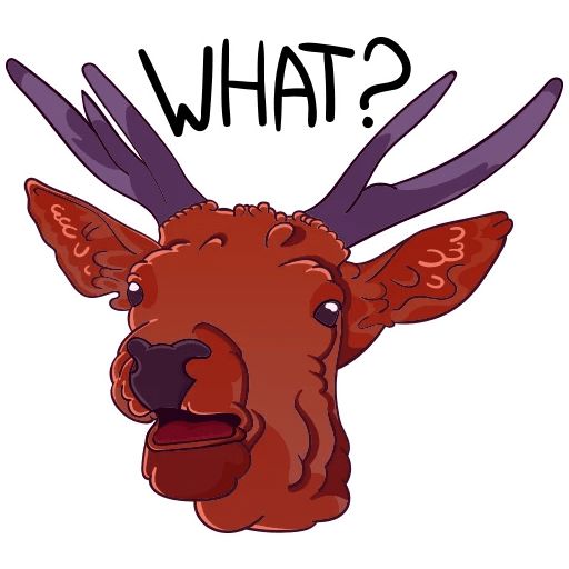 Sticker “Mem deers-4”