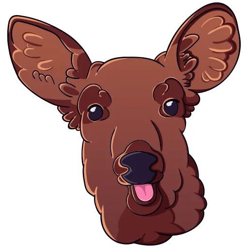 Sticker “Mem deers-8”