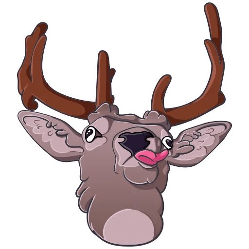Sticker “Mem deers-9”