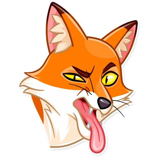 Sticker “What Does The Fox Say?-8”