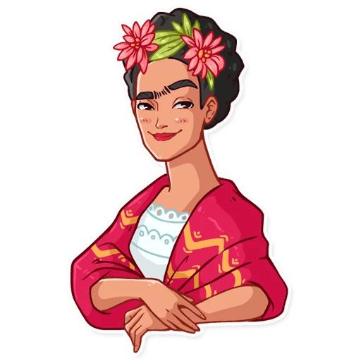 Sticker “Frida Kahlo-10”