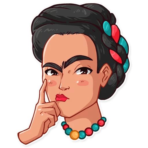 Sticker “Frida Kahlo-11”