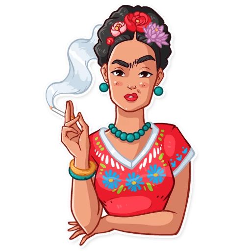Sticker “Frida Kahlo-12”