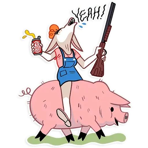 Sticker “Hillbilly Dolly-6”
