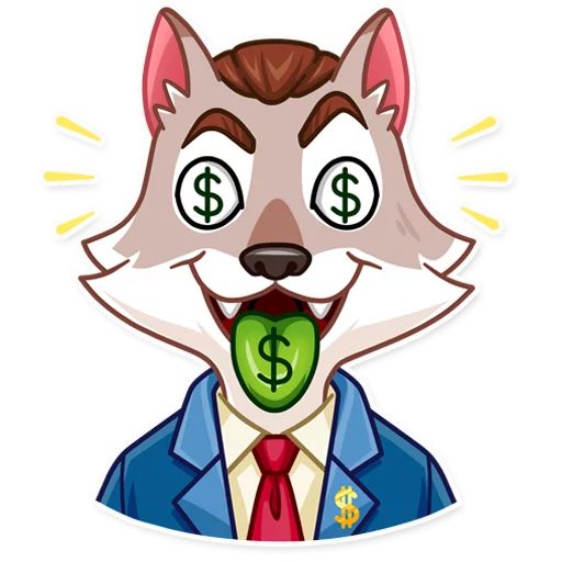 Sticker “The Wolf of Wall Street-10”