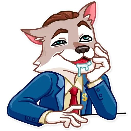 “The Wolf of Wall Street” stickers set for Telegram