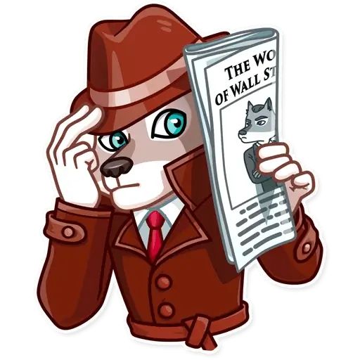 “The Wolf of Wall Street” stickers set for Telegram