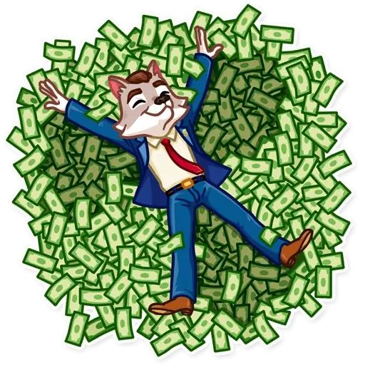 “The Wolf of Wall Street” stickers set for Telegram