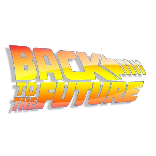 Sticker “Back to the Future-1”