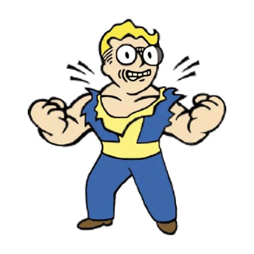 Sticker “Vault Boy-11”