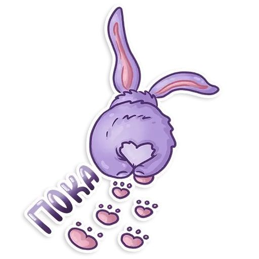 Sticker “Easter Rabbit Toy-10”