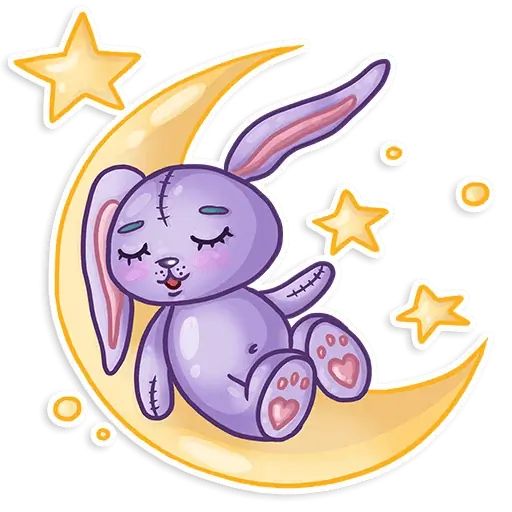 Sticker “Easter Rabbit Toy-7”