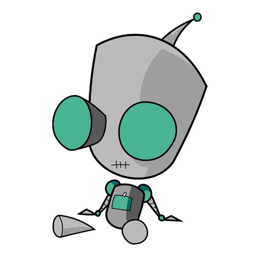 Sticker “Invader Zim-12”