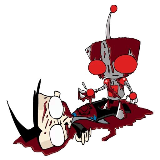 Sticker “Invader Zim-2”