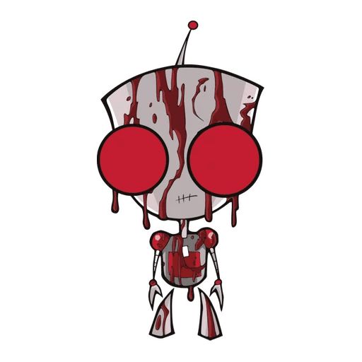 Sticker “Invader Zim-4”