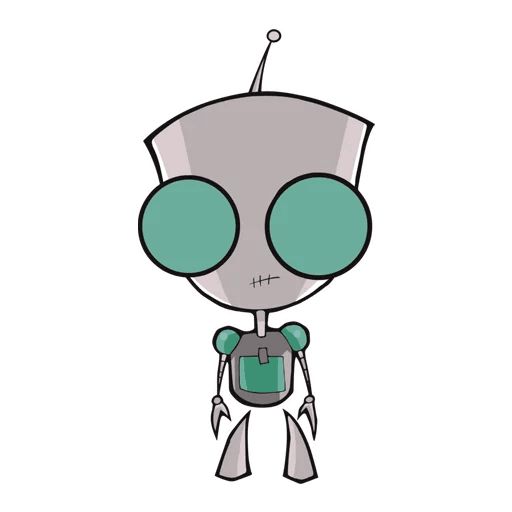 Sticker “Invader Zim-6”