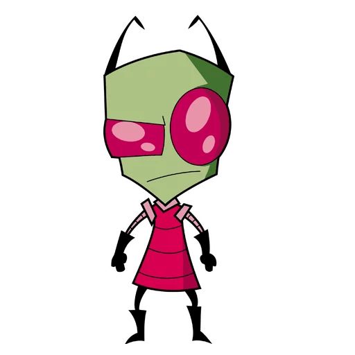 Sticker “Invader Zim-7”