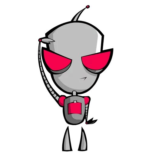 Sticker “Invader Zim-8”