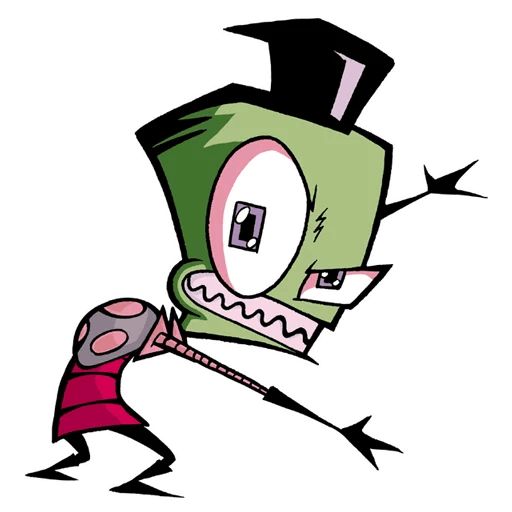 Sticker “Invader Zim-9”