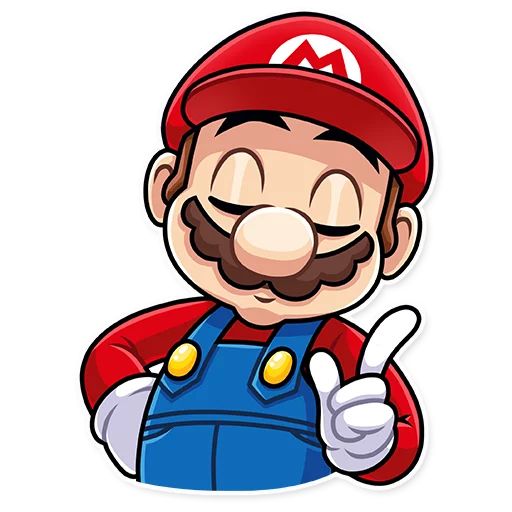 Sticker “It's-a Me, Mario!-12”