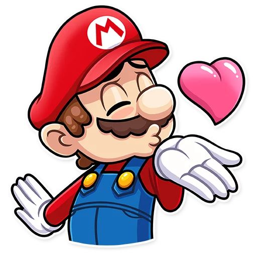 Sticker “It's-a Me, Mario!-2”
