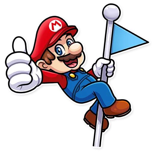 Sticker “It's-a Me, Mario!-3”