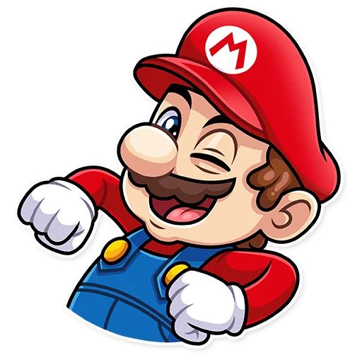 Sticker “It's-a Me, Mario!-8”