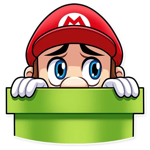 Sticker “It's-a Me, Mario!-9”